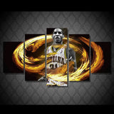 5 Panel Reggie Miller Basketball Player Framed Wall Canvas | Octo Treasures