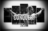 Arnold Conquer Canvas Framed 5 Panel Wall Art | Octo Treasures