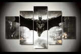 Batman 5 Piece Canvas DC Comics Framed Wall Art | Octo Treasures