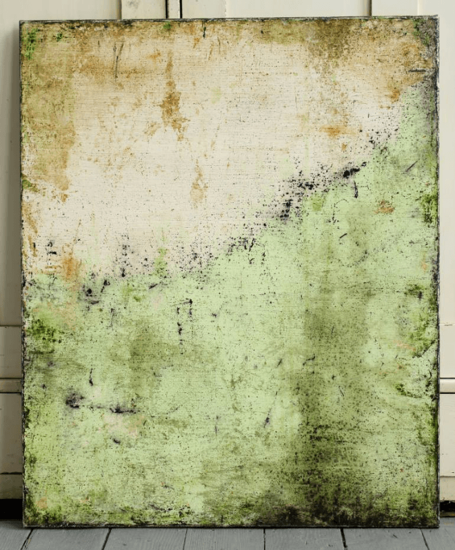 Fresh Green Framed Wall Painting By Christian Hetzel | Octo Treasures