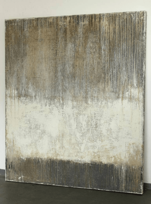 Grey Ground Framed Wall Painting By Christian Hetzel | Octo Treasures