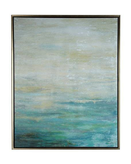 "As the Water Flows" Giclee Framed Wall Canvas Painting John-Richard Collection | Octo Treasures