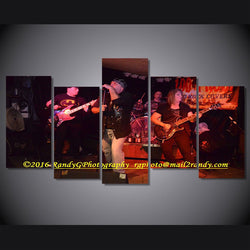 5 Panel Personal Theme Framed Wall Canvas | Octo Treasures