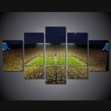 5 Pieces Multi Panel Modern Home Decor Framed Michigan Stadium Wall Canvas Art | Octo Treasures
