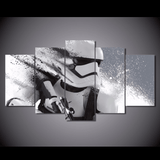 5 Panel Star Wars Stormtrooper Framed Wall Canvas | Octo Treasures