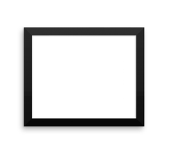 1 Panel Enhanced Matte Paper Framed Poster | Octo Treasures