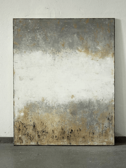Grey White Brown Framed Wall Painting By Christian Hetzel | Octo Treasures