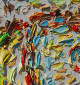 6 Shooter Unframed Original Oil Painting By Koby Feldmos | Octo Treasures