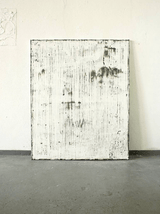 Marked White Framed Wall Painting By Christian Hetzel | Octo Treasures