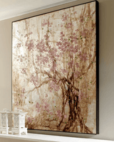 "Plum Blossom" Original Framed Wall Canvas Painting | Octo Treasures