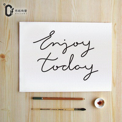 6 Panel Thankful For Today Unframed Wall Canvas Art | Octo Treasures