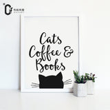 Life is Too Short Drink Coffee Nordic Unframed Wall Canvas Art | Octo Treasures