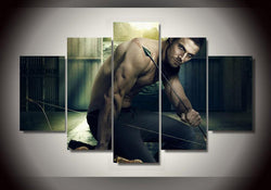 5 Panel Arrow TV Series Framed Wall Canvas Art | Octo Treasures