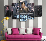 5 Panel Doctor Who Doktor Kto Matt Framed Wall Canvas Art | Octo Treasures