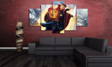 5 Panel Doctor Strange Framed Wall Canvas Art | Octo Treasures