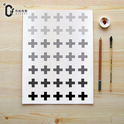 6 Panel Collect Moments Nordic Style Unframed Wall Canvas Art | Octo Treasures