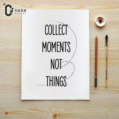 6 Panel Collect Moments Nordic Style Unframed Wall Canvas Art | Octo Treasures