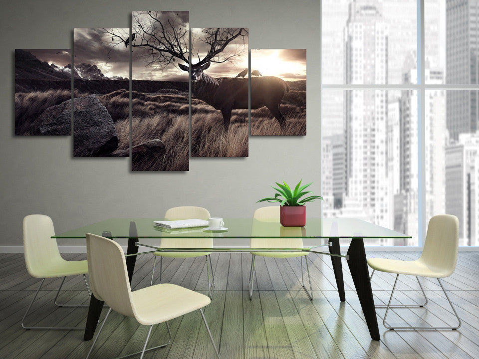 HD Printed Animal Scenery Art Painting Canvas Print room decor print poster picture canvas Free shipping/NY-5843 | Octo Treasures