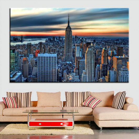 1 Panel New York City Home Decor Wall Art | Octo Treasures