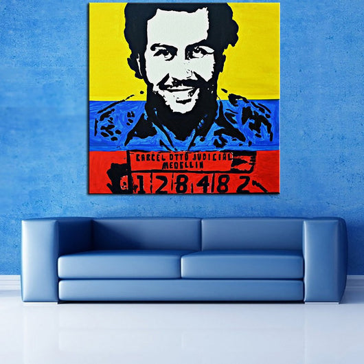 1 Panel Dope Pablo Escobar Nicole Gavin Unframed Wall Art | Octo Treasures