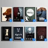 Disney Movies Poster Series Modern Decoration Wall Canvas Art | Octo Treasures