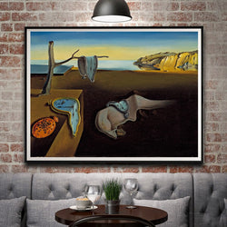 1 Panel Salvador Dali Clocks Surreal Classic Art Unframed Poster | Octo Treasures