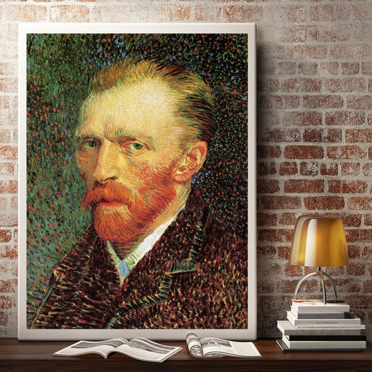 1 Panel Self-Portraits By Vincent Van Gogh Unframed Poster | Octo Treasures