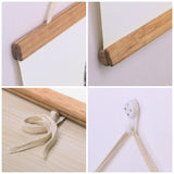 Brown Owl 2 Panel Decoration Wooden Scroll Wall Art | Octo Treasures