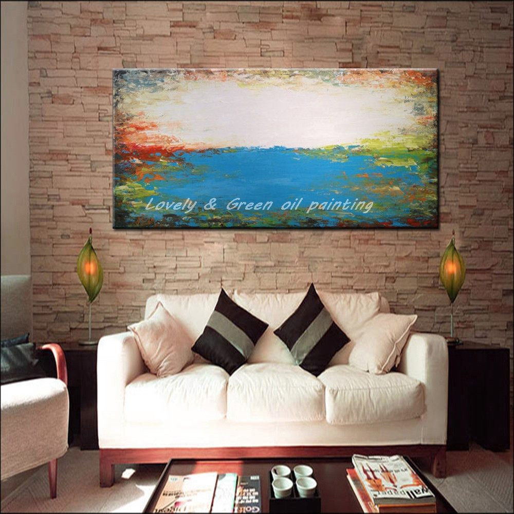 1 Panel Landscape Oil Painting Unframed Wall Art | Octo Treasures