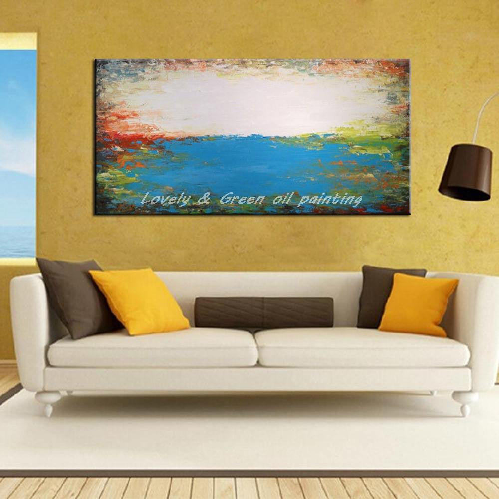 1 Panel Landscape Oil Painting Unframed Wall Art | Octo Treasures