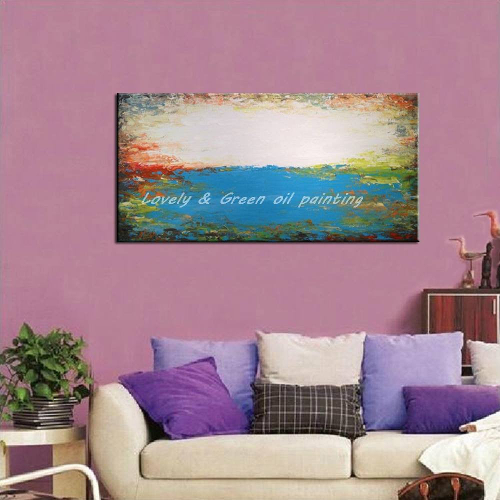 1 Panel Landscape Oil Painting Unframed Wall Art | Octo Treasures