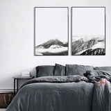Nordic Style Landscape Canvas Print Unframed Wall Art | Octo Treasures