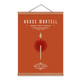 Modern Pop Movie Game Of Thrones Spear Wooden Framed Canvas Painting Living Room Home Decor Wall Art Print Picture Poster Scroll | Octo Treasures