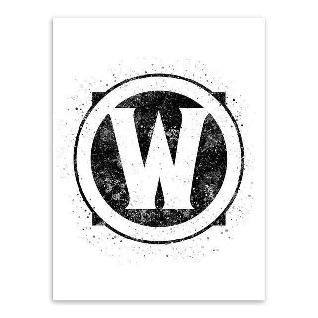 Original Watercolor Modern Legend Of Zelda Logo Game Movie Canvas A4 Art Print Poster Wall Pictures Home Deocr Painting No Frame | Octo Treasures