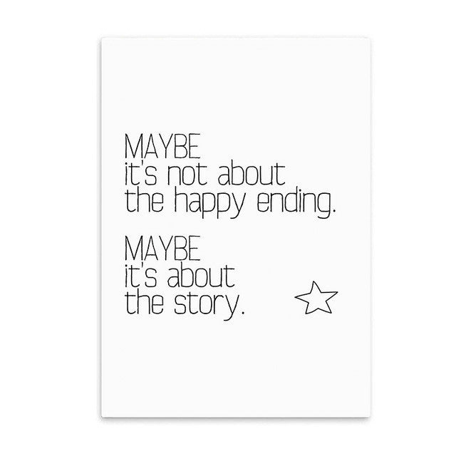 Nordic Style Flowers Canvas Print Unframed Wall Art | Octo Treasures