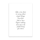 Forest Landscape Canvas Print Unframed Wall Art | Octo Treasures