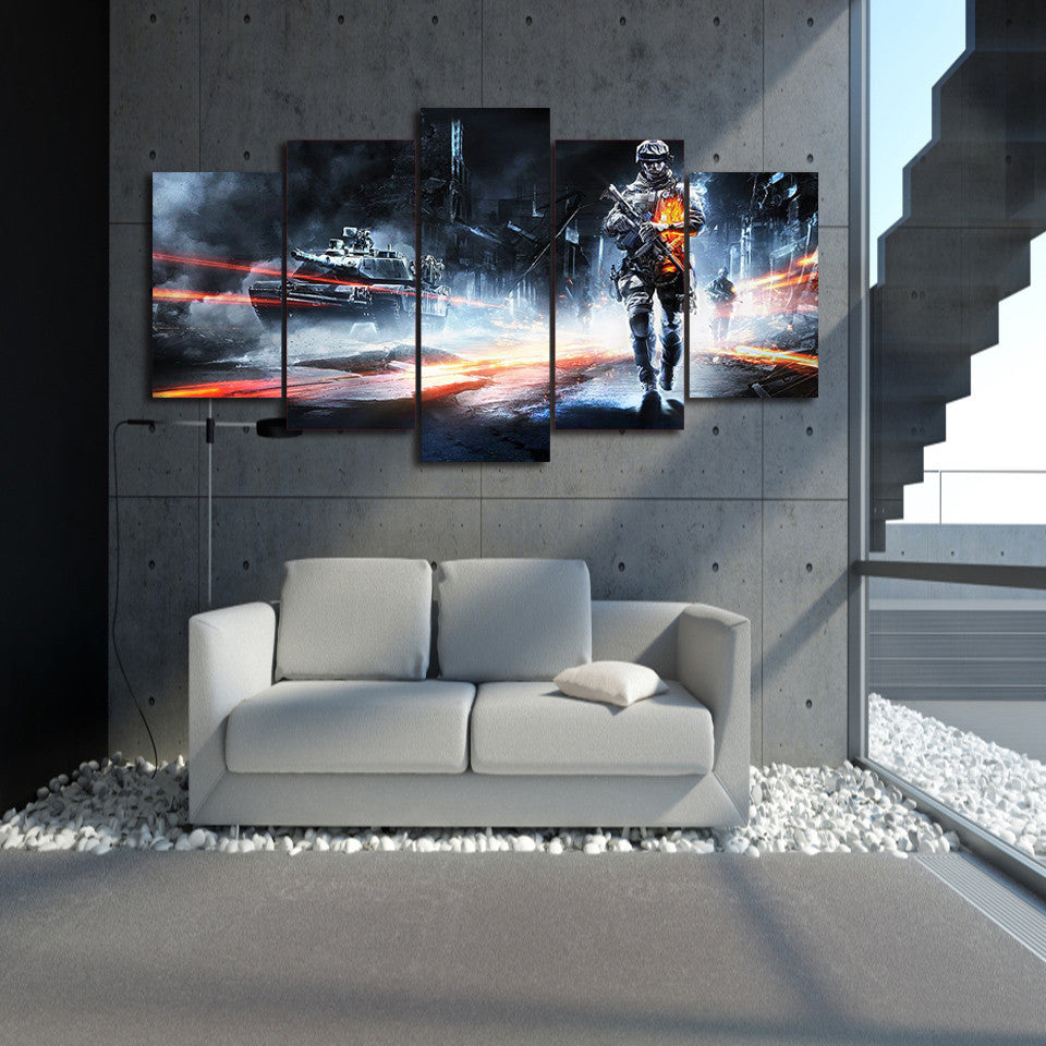 HD Printed Battlefield Game Painting Canvas Print room decor print poster picture canvas Free shipping/ny-3007 | Octo Treasures