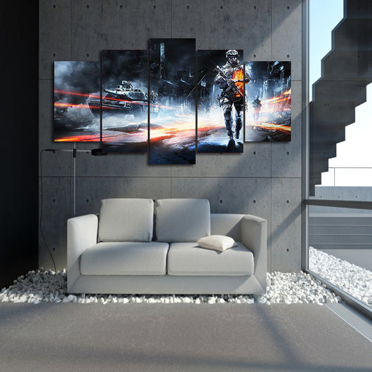 HD Printed Battlefield Game Painting Canvas Print room decor print poster picture canvas Free shipping/ny-3007 | Octo Treasures