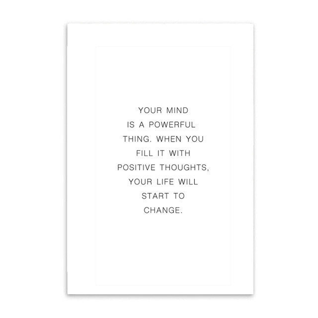 Nordic Style Mountain Canvas Print Unframed Wall Art | Octo Treasures