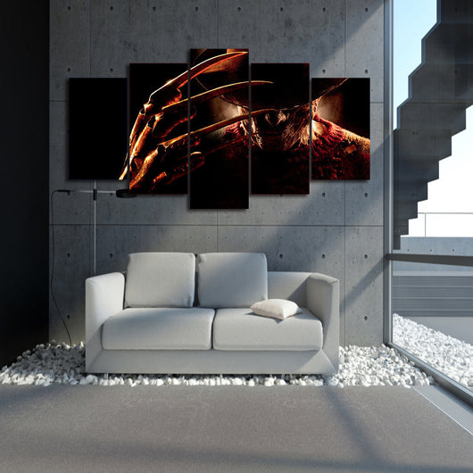 HD Printed nightmare on elm street freddy Painting on canvas room decoration print poster picture Free shipping/ny-1419 | Octo Treasures