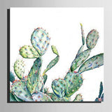 3 Panel Still Life Cactus Natural Landscape Framed Modern Wall Canvas Art | Octo Treasures