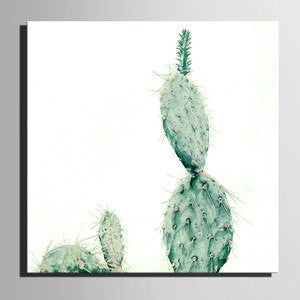 3 Panel Still Life Cactus Natural Landscape Framed Modern Wall Canvas Art | Octo Treasures