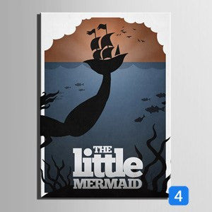 Disney Movies Poster Series Modern Decoration Wall Canvas Art | Octo Treasures