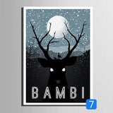 Disney Movies Poster Series Modern Decoration Wall Canvas Art | Octo Treasures