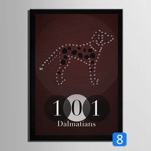 Disney Movies Poster Series Modern Decoration Wall Canvas Art | Octo Treasures