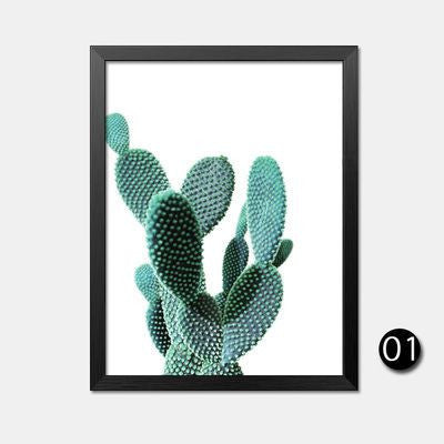 Modern Cactus Pineapple Plants Decorative Painting Wall Painting Creative Art Wall Painting FG0042 | Octo Treasures
