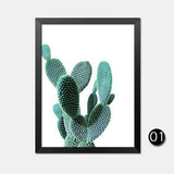Modern Cactus Pineapple Plants Decorative Painting Wall Painting Creative Art Wall Painting FG0042 | Octo Treasures