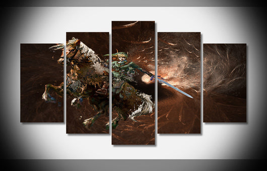 7450  zelda Poster Framed Gallery wrap art print home wall decor  wall picture Already to hang digital print wholesale modern | Octo Treasures