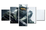 Forbeauty 5 Piece Canvas Painting for Livingroom Halo 5 Guardians Master Chief vs Locke ThisGenGaming | Octo Treasures
