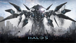 guardian halo 5 guardians 4' Home Decorationr Canvas Poster Prints | Octo Treasures